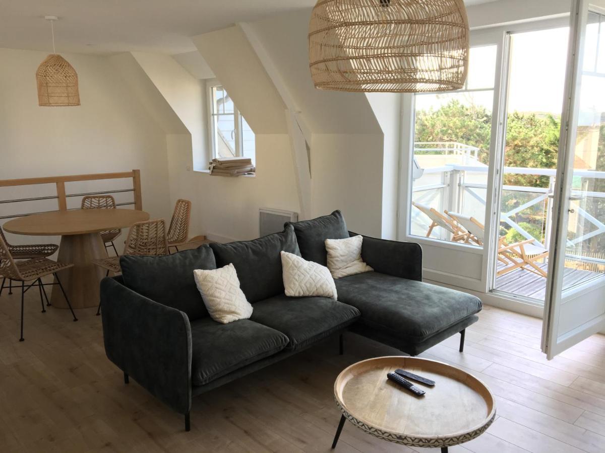 Nouveau! Superbe Appartement Avec Terrasse Vue Mer Ambleteuse Esterno foto